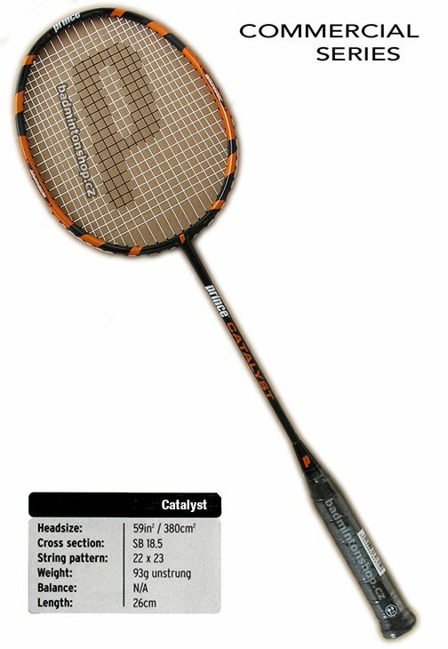 badmintonová raketa PRINCE CATALYST