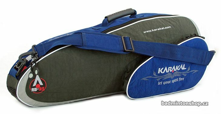 badmintonový bag KARAKAL RB-25 GRAY/BLUE