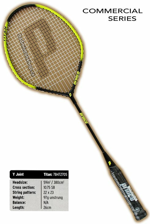 badmintonová raketa PRINCE TITAN