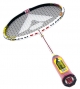 badmintonová raketa KARAKAL BLACK ZONE LITE II